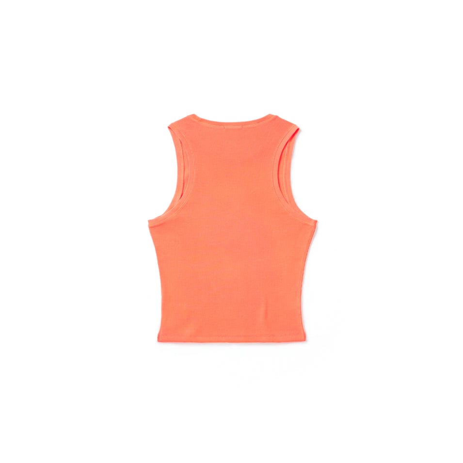 RIB TANK FLUORO ORANGE - Rib Tank - 2