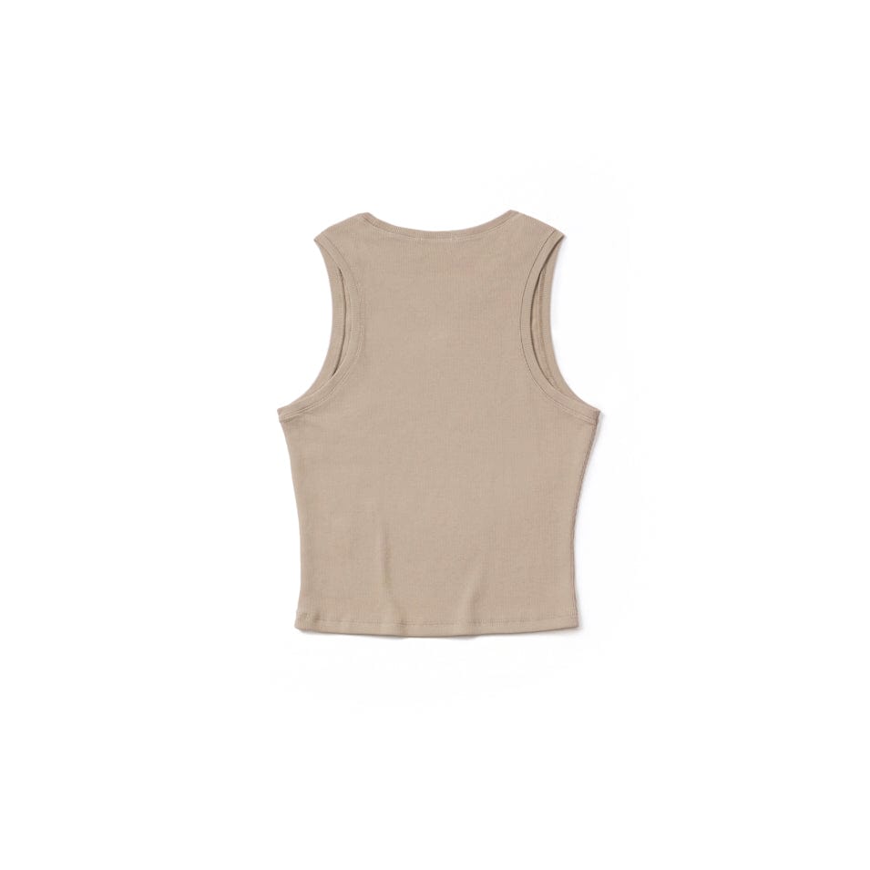 RIB TANK SOFT TAUPE - Rib Tank - 2