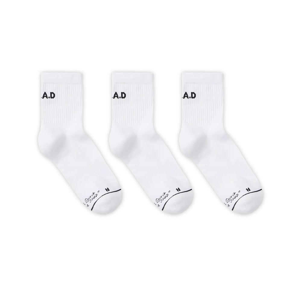 Three white shortie socks in a triple pack perfect for everyday wear