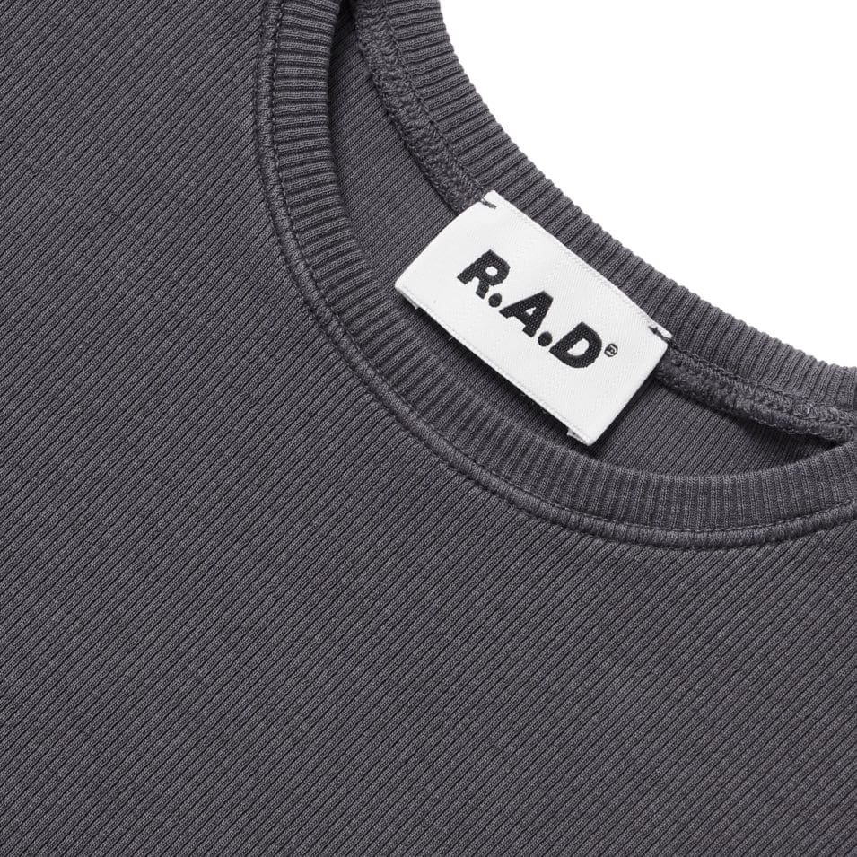 RIB TEE DEEP GRAY - Rib Tee - 4