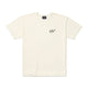 Off-white t-shirt.