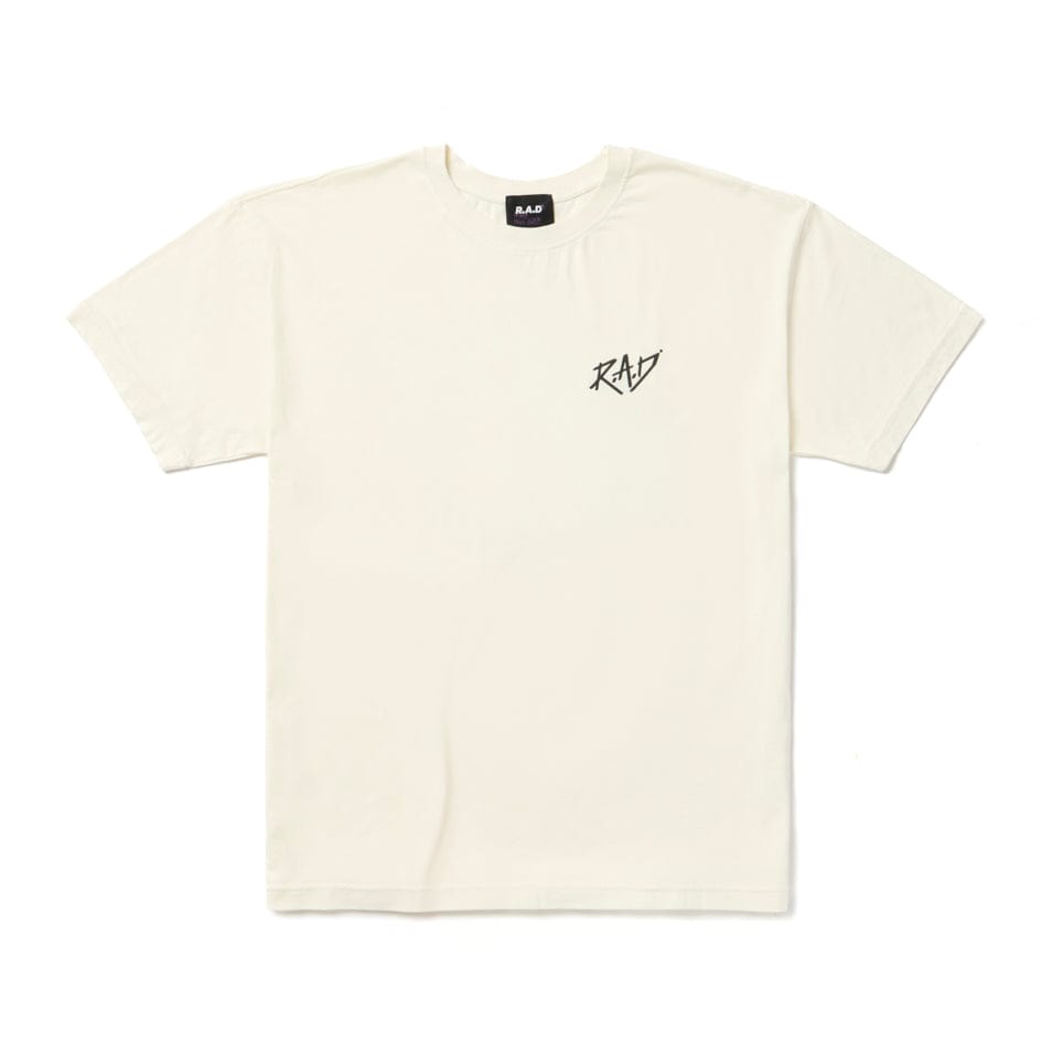 Off-white t-shirt.