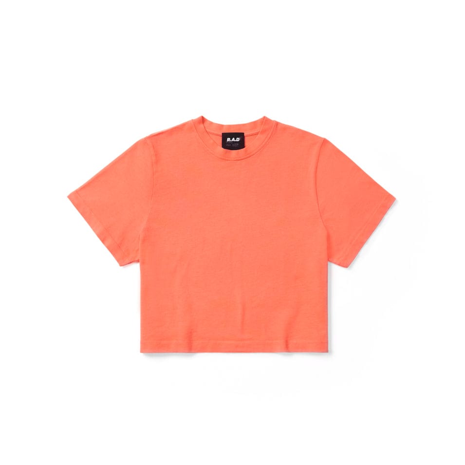 CROP TEE FLUORO ORANGE - Crop Tee - 1