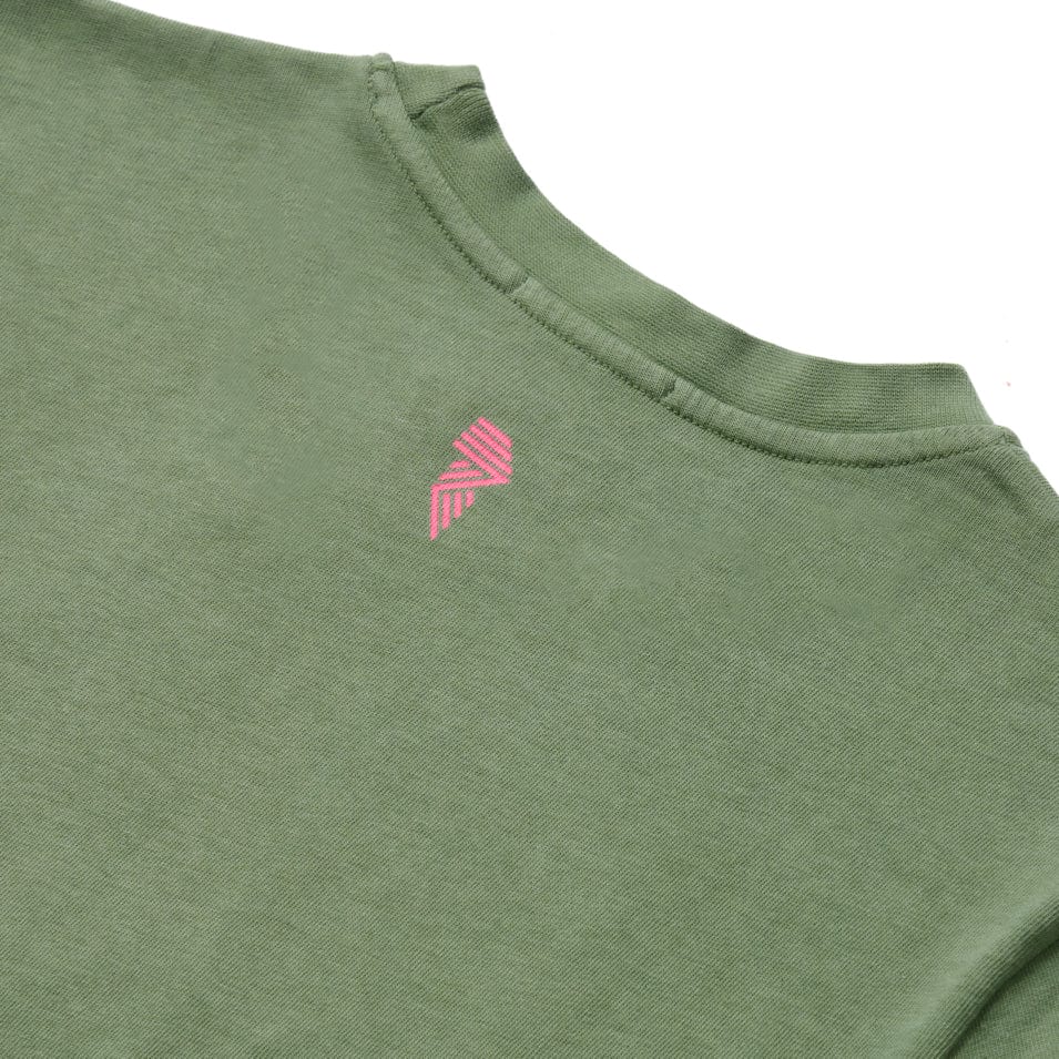 CROP TEE SAGE - Crop Tee - 3